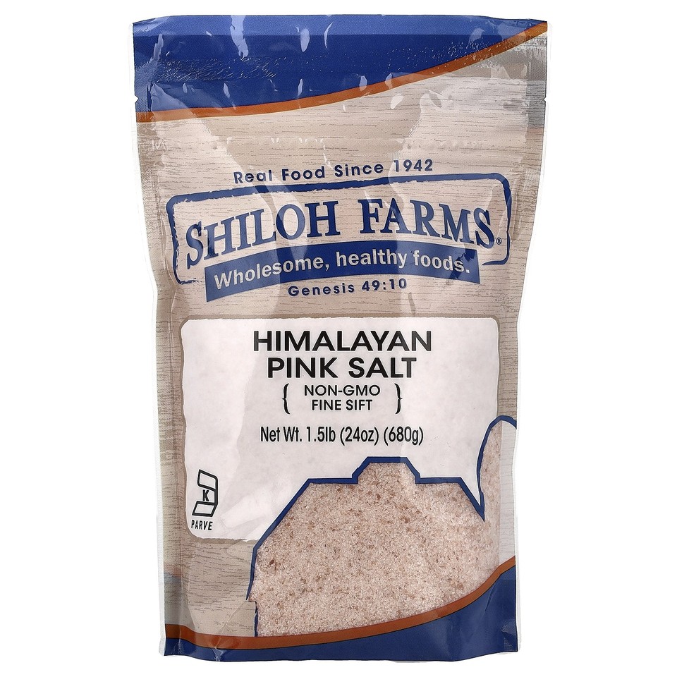 Himalayan Pink Salt, Fine Sift, 24 oz (680 g)