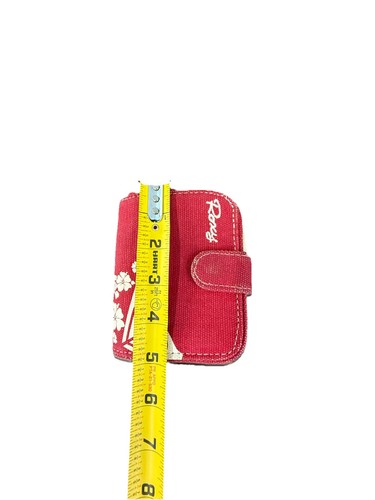 Y2K Roxy Wallet Surf Summer Red Small Surfcore Coastal Cowboy Vibe - Picture 6 of 7