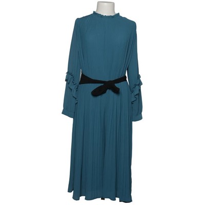 Zara Basic, Maxikleid, Größe: L, Blau, Streifen, Damen #lSZ