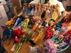 Lot of 51 Dolls Bundle Vintage Monster High Dolls Barbie Mermaid etc
