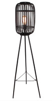 Brilliant Lampe Standlampe Schwarz Tischlampe Tischleuchte Leuchte 94977/76