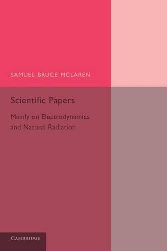 Scientific Papers by Samuel Bruce McLaren - 9781107682771