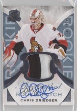 2015-16 Upper Deck The Cup Rookie 209/249 Chris Driedger #127 Patch Auto 2u9