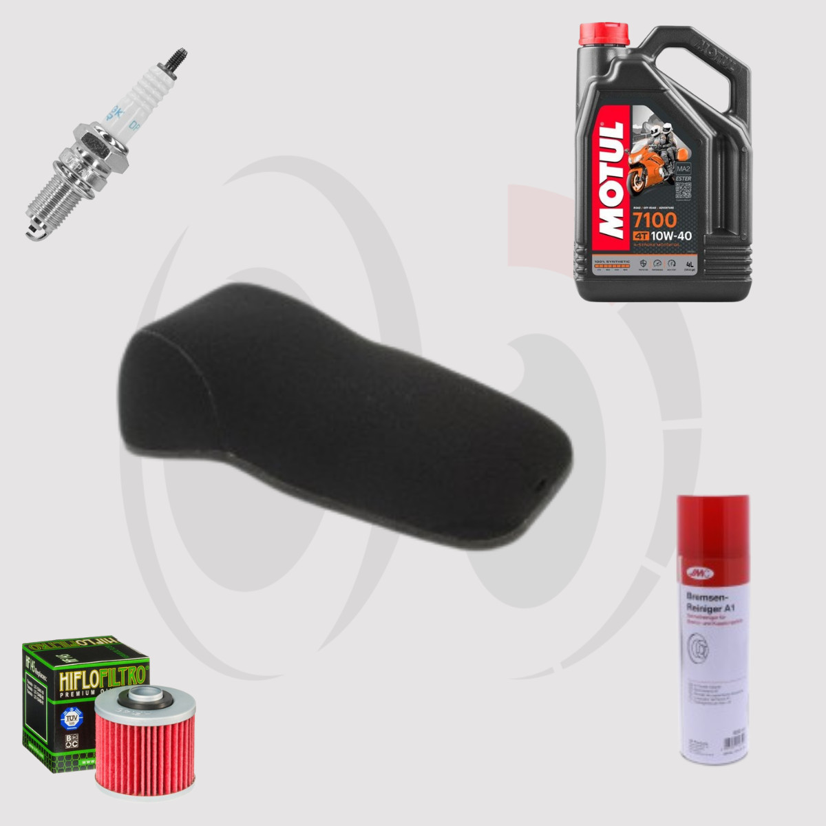 Kit Vidange Moto YAMAHA XT 600 Z Tenere avec Huile MOTUL 7100 10w40