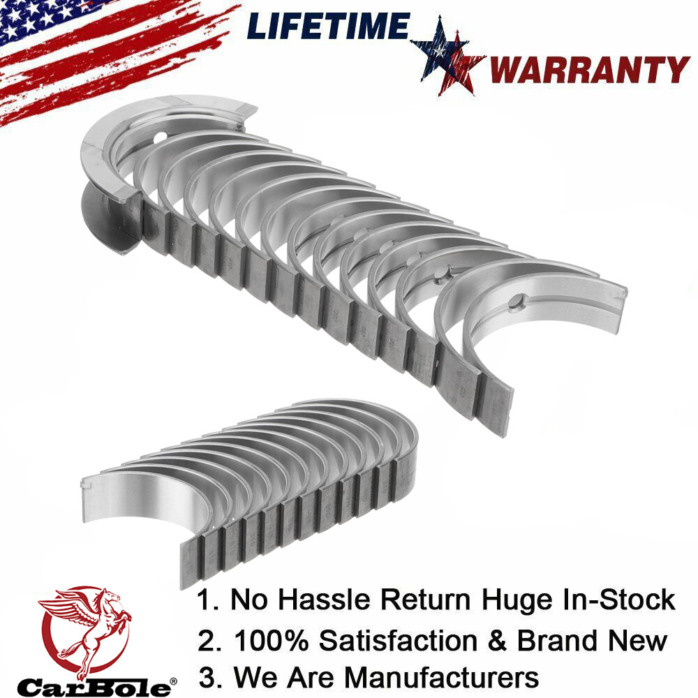 Crankshaft Main Bearing & Rod Bearing Set For BMW 128i 335i 740Li X3 X5