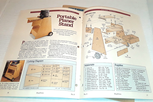 SHOPNOTES Magazine Vol. 2 Issues #8-#12 Bi-Monthly March to November 1993 - Picture 8 of 11