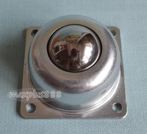 New 6 pcs Dia 1/'/' 25.4mm Ball Metal Transfer Bearing Unit Conveyor Roller