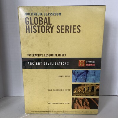 Multimedia Classroom Global History Series: Ancient Civilizations DVD/CD-ROM Set