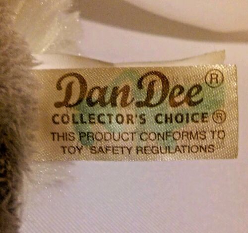 Dan Dee Bunny Rabbit Cute Cuddly Soft Plush 7" Hoppy Hopster Thumper Easter - Picture 3 of 3