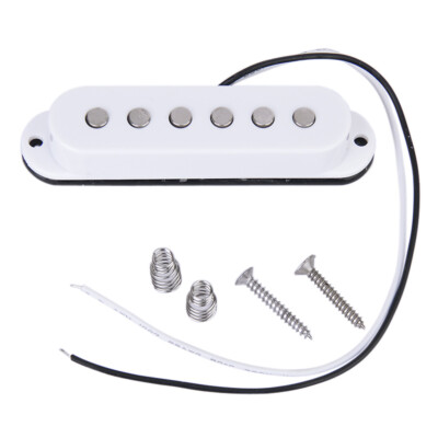 Alnico 5 Gitarre Single Coil Pickup Tonabnehmer für E-Gitarre Ersatzteile, Hohe