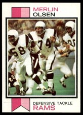1973 Topps 479 Merlin Olsen Nmmt Pwr25