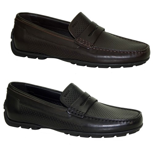 Geox U Moner A Mocasín Mocasines Transpirable Ultra Ligero Loafer Zapatos Hombre