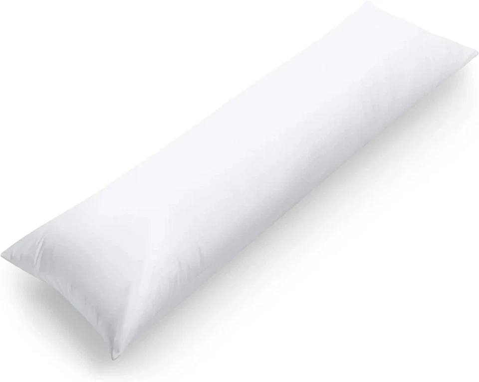 Almohada de cuerpo completo para adultos Almohada larga para dormir 20 x 54 Inc ropa de cama utopía Foto 2 de 4