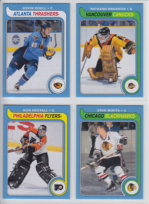 2008-09 O-PEE-CHEE RETRO PARALLEL OPC BLUE BACK #551-630 ROOKIE LEGEND YOU PICK