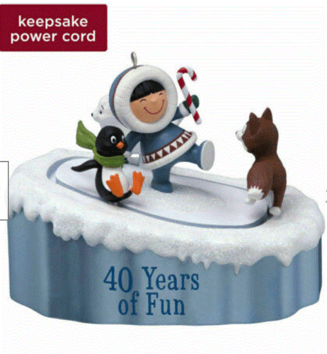 Hallmark 2019 - Frosty Friends - cuarto aniversario - Magic - como nuevo en caja - Imagen 2 de 3