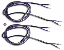 Analysis Plus Clear Oval Speaker Cable Stereo 8 ft Pair