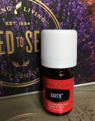 ヤングリビング　日本未発売　レイブン　Raven　エッセンシャルオイル　１５ML Amazon.com: Young Living Raven Essential Oil Blend | 15 ml