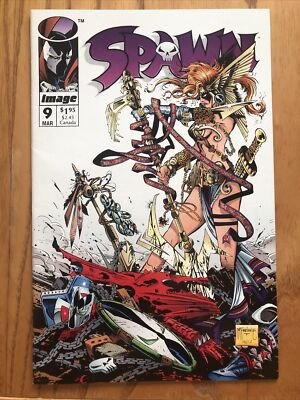 SPAWN #9 MARCH 1993 FIRST PRINTING | FIRST APPEARANCE ANGELA