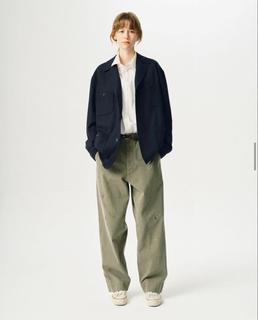 HERILL ヘリル　　USMC HBT pants NAVY HERILL USMC HBT PANTS [NAVY] - Fresh Service NECESSARY or