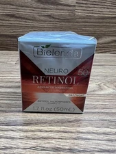 Bielenda Neuro Retinol Advanced Hydrating Moisturizer 50+ Day Night 1.7 fl oz