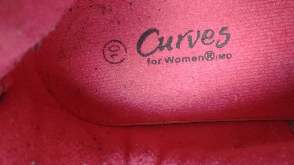 Curves For Women Black Synthetic Athletic Sneakers Lace Up Running Shoes 10 M 41 - Image 4 of 4