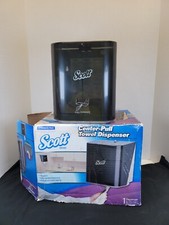 Scott 09335 Essential Center Pull Plastic Paper Towel Dispenser (Smoke)