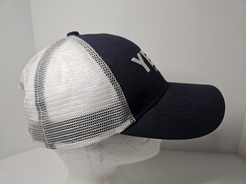 Yeti Coolers mesh snapback Trucker Hat / Cap Adjustable blue white Logo - 第 3/6 張圖片
