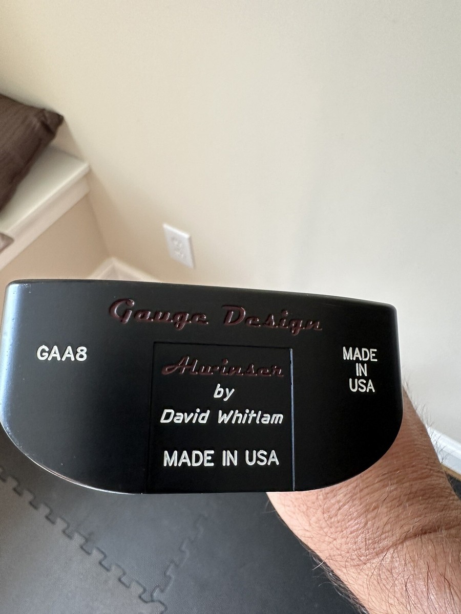 Fully Restored Gauge Design Alu-inser by David Whitlam GAA8 Putter