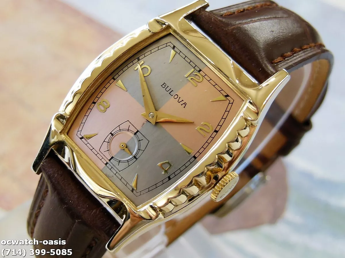 Bulova salmon dial sale