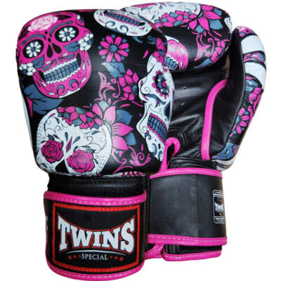 TWINS SPECIAL ピンク黒 キックミット Boxing Gloves Twins Special FBGV-53 Pink Fancy Muay Thai Style | eBay