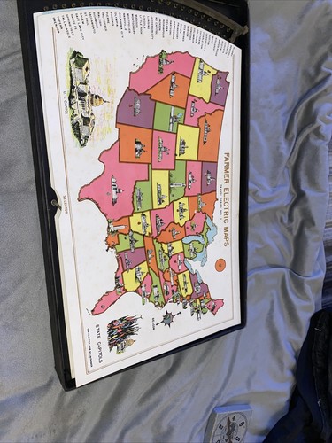 Gioco Mappe Elettriche Agricoltori 1938 di J.M. Agricoltore con 6 mappe - Foto 6 di 12