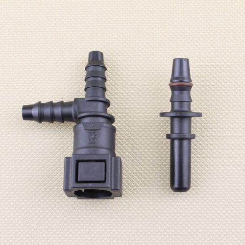 Automotive Fuel Line Quick Release Connector Nylon Hose Barb Fitting Motorcycle - Picture 4 of 36