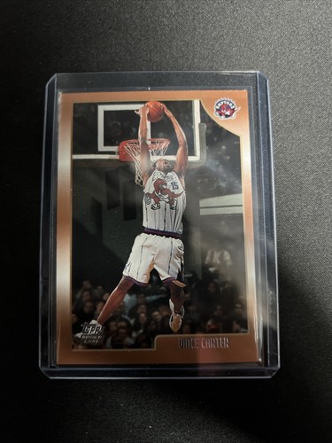 1999 Topps Rookie Vince Carter RC Card #199 Toronto Raptors