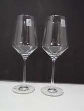 NWT-No Box-Lot/2 Schott Zwiesel~Sauvignon Blanc~9-3/16" Wine Goblet-Blown Glass
