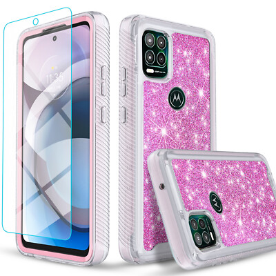 For Motorola Moto G Stylus 5G 2022 Case Phone Cover + Tempered Glass Protector