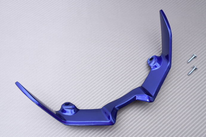 Spoiler aileron bleu au design aérodynamique DownForce pour MT-125 2024