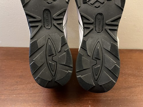 Serfas White and Black Cycling Shoes 2 Bolt Rocket Men's Size 9.5 EU 42 - Picture 12 of 13