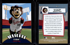2024 Topps Big League Baseball Mascots #M-16 TC Bear