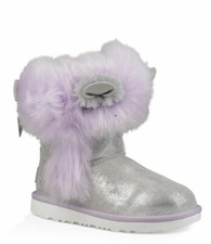 UGG GIRLS MAIZEY CLASSIC II THE FLUFF SQUAD SIZE 3 NIB