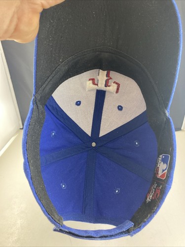 Texas Rangers Hat Cap Strap Back Blue OC Sports Team MLB Adjustable Adult - Picture 7 of 9