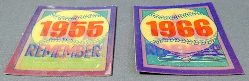 1989 Score Mini Lenticular A Year To Remember MLB Cards - Imagen 2 de 17
