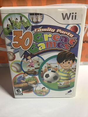 Family Party: 30 Great Games - Nintendo Wii 879278340060| eBay