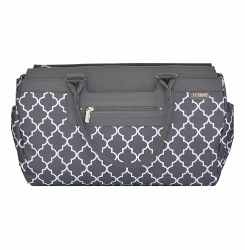 JJ Cole Parker Diaper Bag, Stone Arbor - Picture 2 of 5