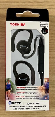 Toshiba Airfit3 Sports Wireless Earphones W/voice Control Water
