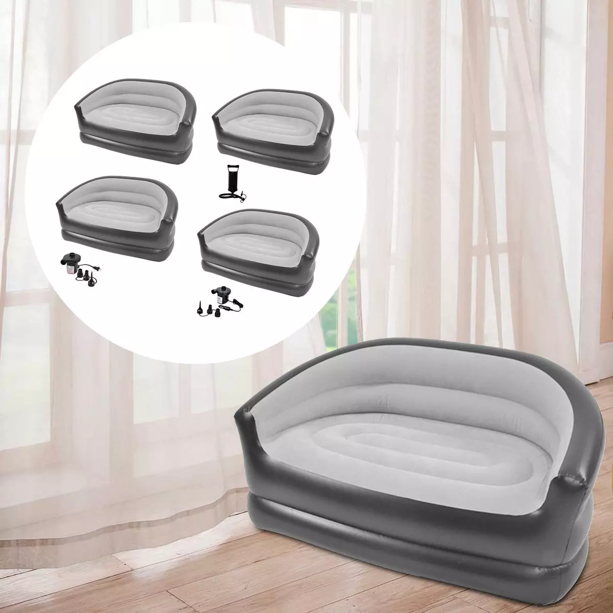 Inflatable sale chair kmart