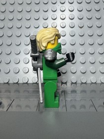 LEGO Lloyd Stone Armor Rebooted minifigure ( 70728 ) Battle for Ninjago City