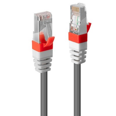 Lindy 45353 SSTP Cat6A Kabel, grau 2.00m  LSOH, inkl. Testprotokoll