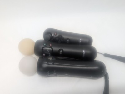 Sony Playstation 2 Motion Controllers and 1 Navigation Controller Lot