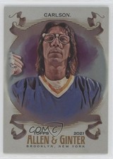 2021 Topps Allen & Ginter's Hot Box Silver Portrait Steve Carlson #239 07lj