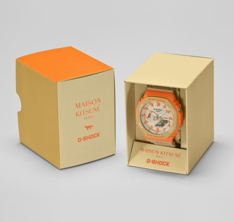 CASIO G-SHOCK x MAISON KITSUNE GA-2110MK-5AJR 2100 Series | eBay